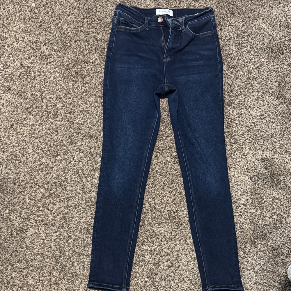 Women's Dark Blue Skinny Jeans